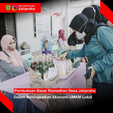 PEMBUKAAN BAZAR RAMADHAN DESA JATIPRAHU